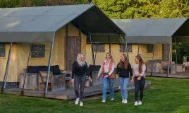 Tentes du camping de Meerwijck